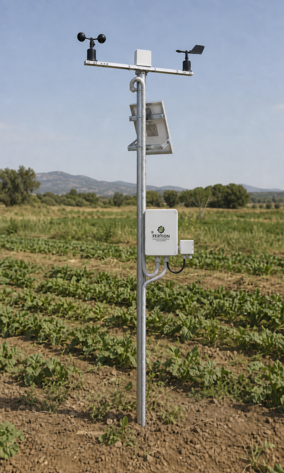 Estación agroclimática Fertion: datos del cultivo y del clima en un único sistema autónomo